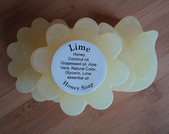 Lime Honey Soap