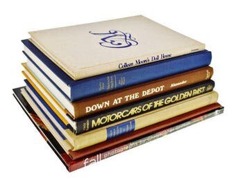 7 Vintage History, Art and Design Coffee Table Books