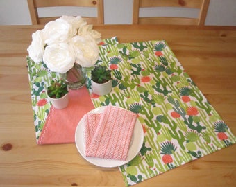 Cactus Decor Table Runner | Cactus Table Runner, Cactus Runner, Cactus Table Linen, Cactus Decor, Desert Decor, Cactus Table Setting