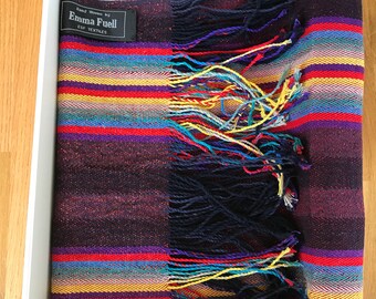 Hand woven scarf