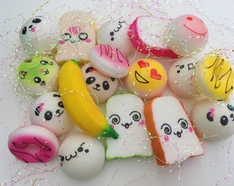 SLOW RISING SQUISHIES! Mini Random Kawaii 3Pc Soft High Quality Squishies Stress Relieving Cheap!