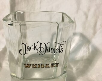 Jack Daniels whiskey glass