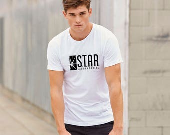 Unisex (Men/Women) Star Labs, STAR Laboratories Flash The TV Series S.T.A.R.Labs Soft Shirt Gift Present