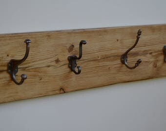 Rustic Coat Hook Rack