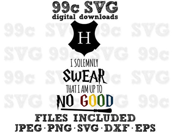 Download Harry Potter Quote Word Art SVG DXF Png Vector Cut File ...