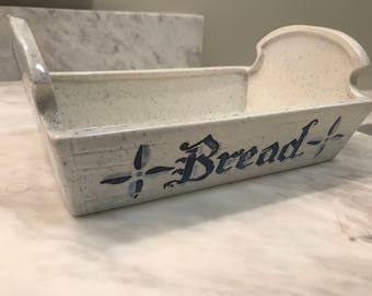 Vintage Metlox Poppytrail Bread Pan, Harvest Theme