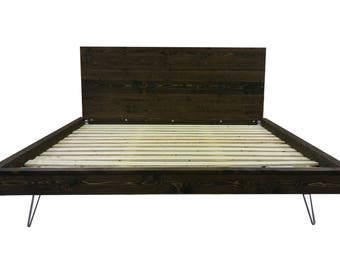 Wood Headboard, Plank Headboard, Cottage, Farmhouse, Rustic Wood Headboard