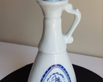 Decanter with Dutch windmill & tall-ships