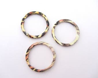 Key chain, 30 mm metal way giraffe ring