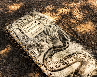 Cabinet of Curiosities Serpent ListBook -- (4.25 x 11 inches) Side-Bound Notebook