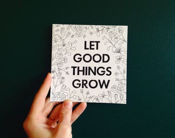 Download Good Things Grow Here Pendant by The Bee & The Fox