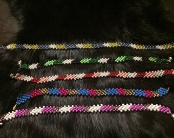 Native American Indian beaded bracelets