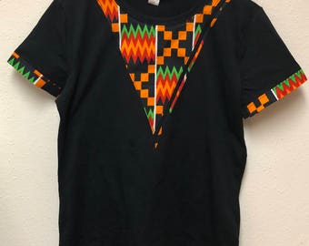 kente cloth t shirt