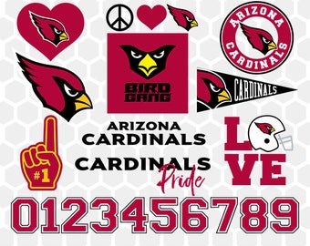 Arizona Cardinals SVG, Arizona Cardinals Files, Instant Download Football Files, Cricut, Cameo, Vinyl Machine, DXF EPS png jpg pdf - 008