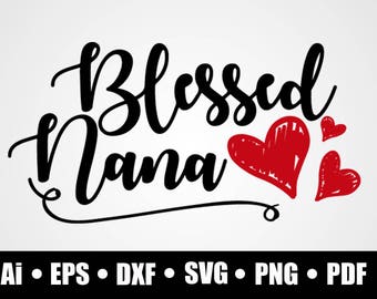 Blessed nana decal | Etsy