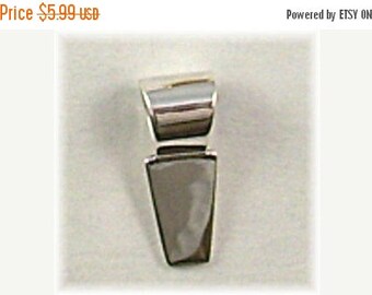 25% OFF Sterling Silver GLUE ON Pendant Bail