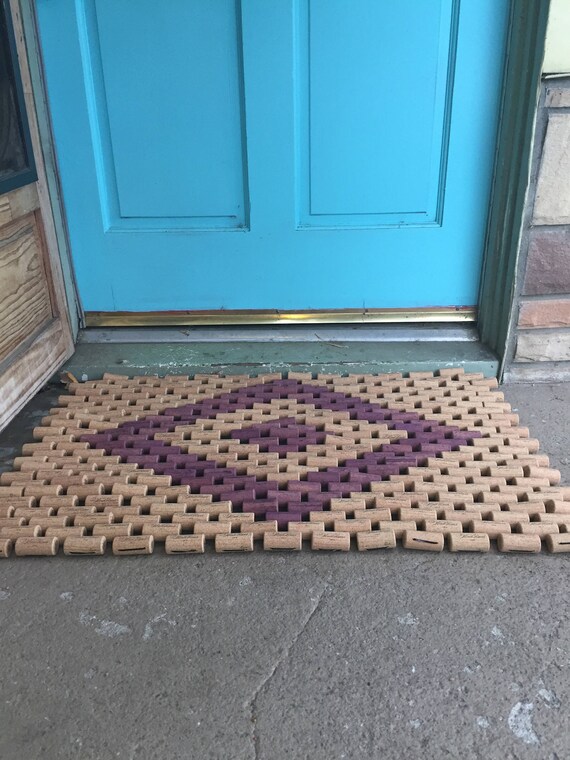 Wine Cork Doormat Diamond pattern 22x34