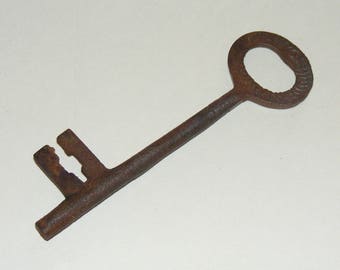 Antique Large Iron Skeleton Key