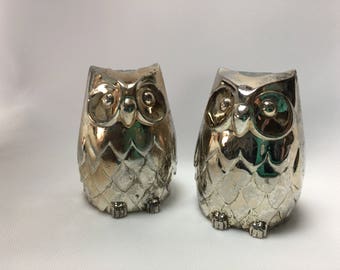 Owl salt and pepper shakers