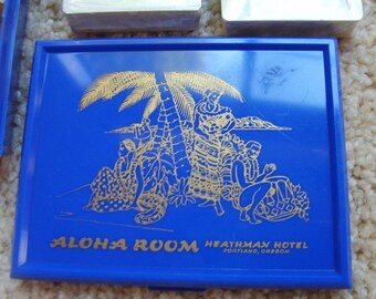 Heathman Hotel Aloha Room Vintage Playing Cards Two Decks Original Box