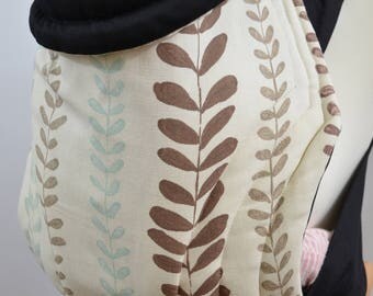 Mei Tai Baby Carrier / Sling / Reversible / Little Beauty / Leg Cut Model / Handmade / Made in UK / Cotton