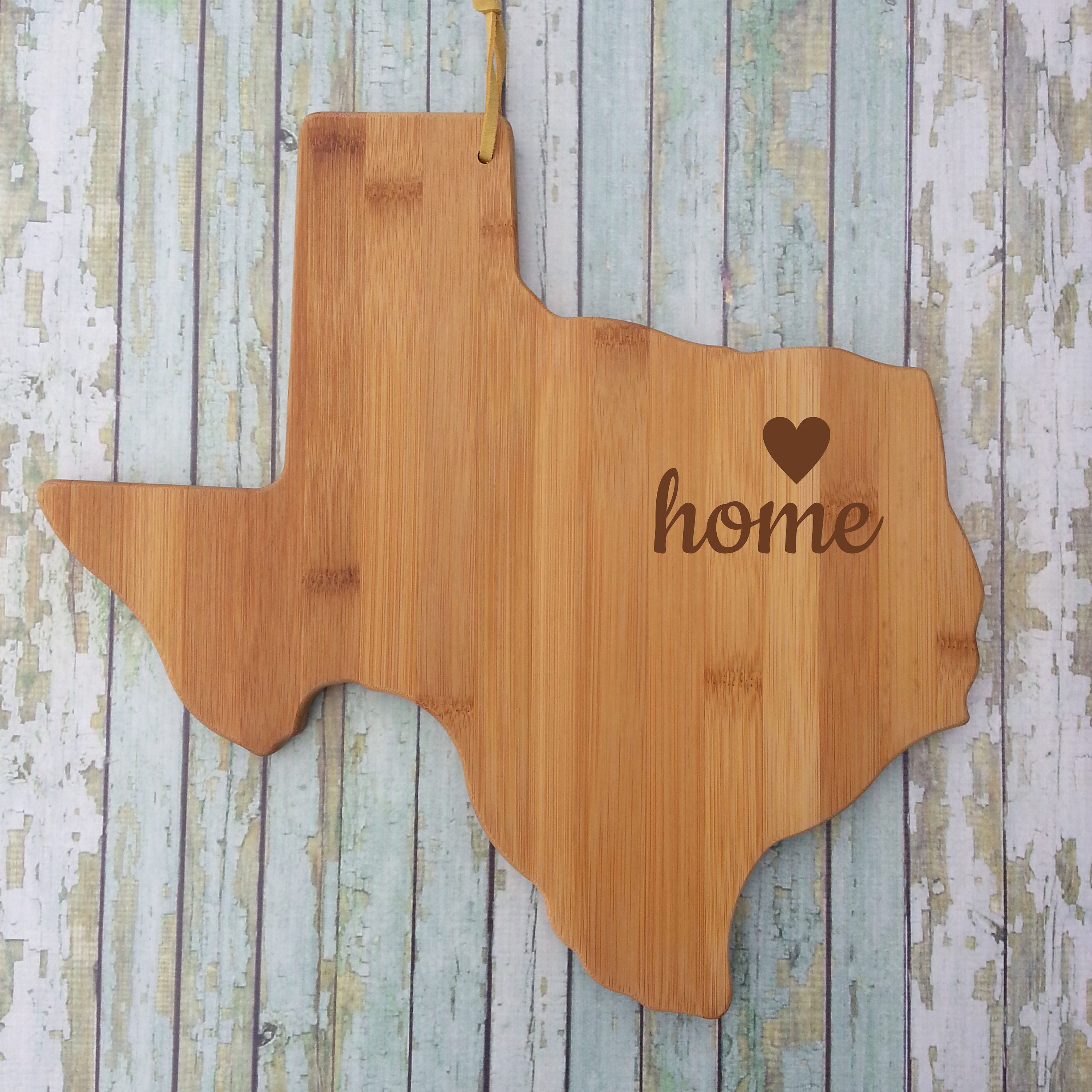 State Cutting Board Home Cutting Board Texas Shaped Board