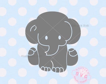 Download Cute elephant | Etsy