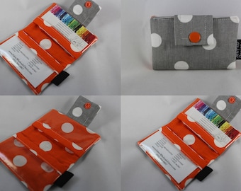 Business Card Wallet, Card Wallet, Business Card Holder, Wallet Card Case, Fabric Card Case, Fabric Wallet, Card Case