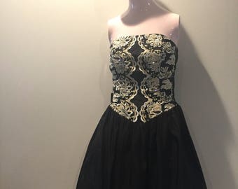 Gunne Sax by Jessica McClintock 1980s Party dress