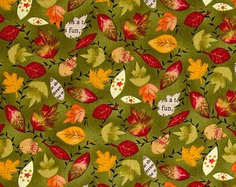 Planner Cover - in Autumn Road fabric - F2