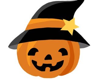 Halloween Jack o Lantern png, jpg and svg cutting file