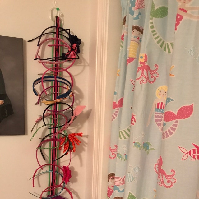Hanging Headband Organizer with Elastic 342 color