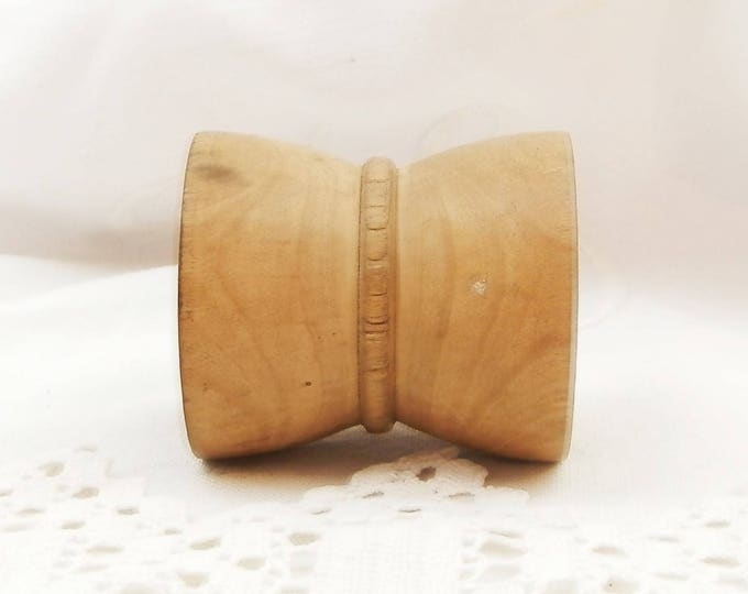 Antique Treen Beech Wood Turned Egg Cup from France, French Country Farmhouse Cottage Kitchen, Rustic Eggcup, Primitive Home Interior Antique Treen Beech Wood Turned Egg Cup from France, French Country Farmhouse Cottage Kitchen, Rustic Eggcup, Primitive Home Interior
