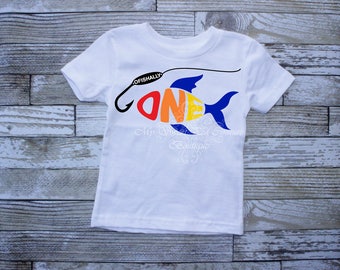 O'Fishally One First Birthday Outfit- Fishing 1st Birthday- Fish First Birthday Outfit- 1st Birthday- Fishing Birthday- Big One- Shirt