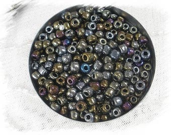 irise4mm 150g glass seed beads