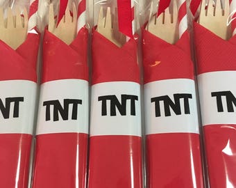 Minecraft Party, Minecraft Decorations, Minecraft Party Supplies, Minecraft Theme, Minecraft Cutlery, Minecraft Napkins, Minecraft TNT