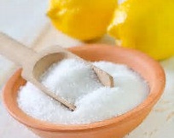 Citric Acid Powder, Per Lb, Fine Grain, Anhydrous for Bath Bombs DIY