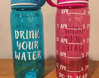 Water bottle decal | Etsy