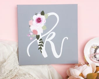 Items similar to Monogram Canvas Painting on Etsy
