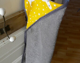 Yellow 4 Piece Lace Bath Set
