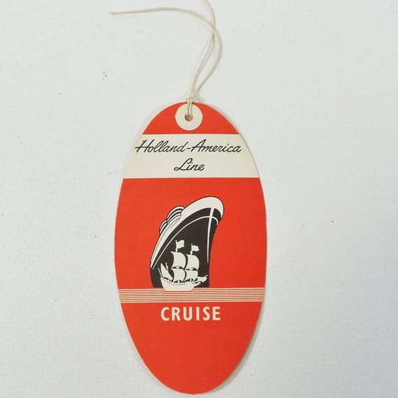 HollandAmerica Line Tourist Class Stateroom Luggage Cruise