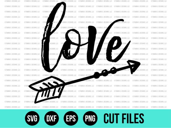 Download Love Arrow SVG SVG Files Love SVG Arrow Svg Cut Files