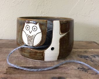 Owl Yarn Bowl