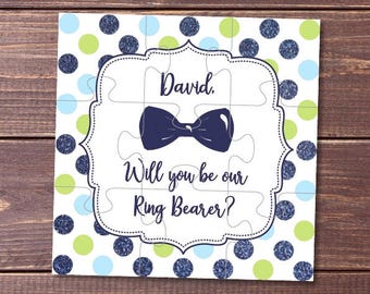 Will You Be my Ring Bearer, Will You Be Our Ring Bearer, Ask Ring bearer, Ring bearer Proposal, jigsaw, Ring bearer Puzzle, Ring bearer Card