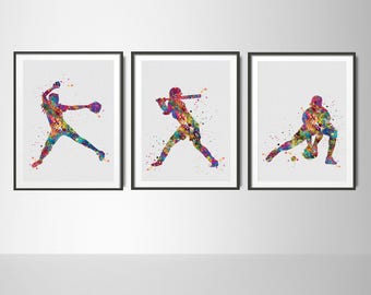 Softball Art 