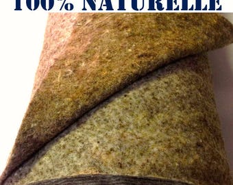 Wool batting. 100% natural thermal and sound insulation