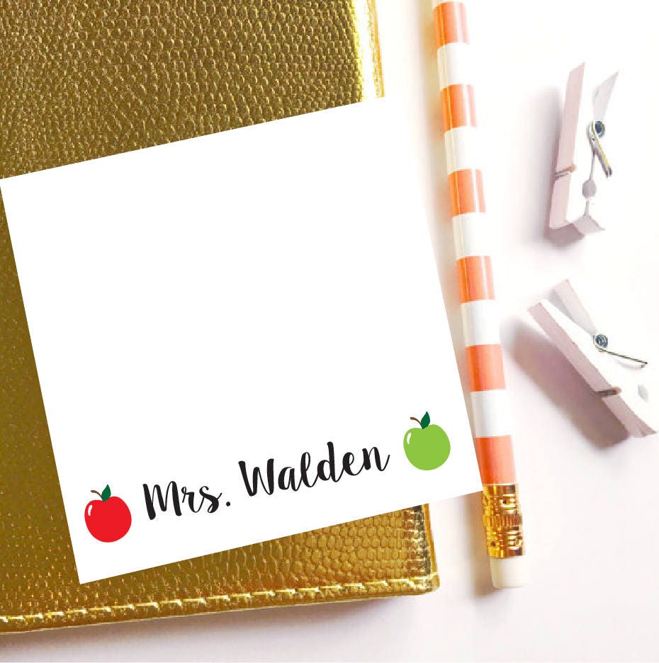 Teacher sticky note Personalized Sticky Notes Personalized