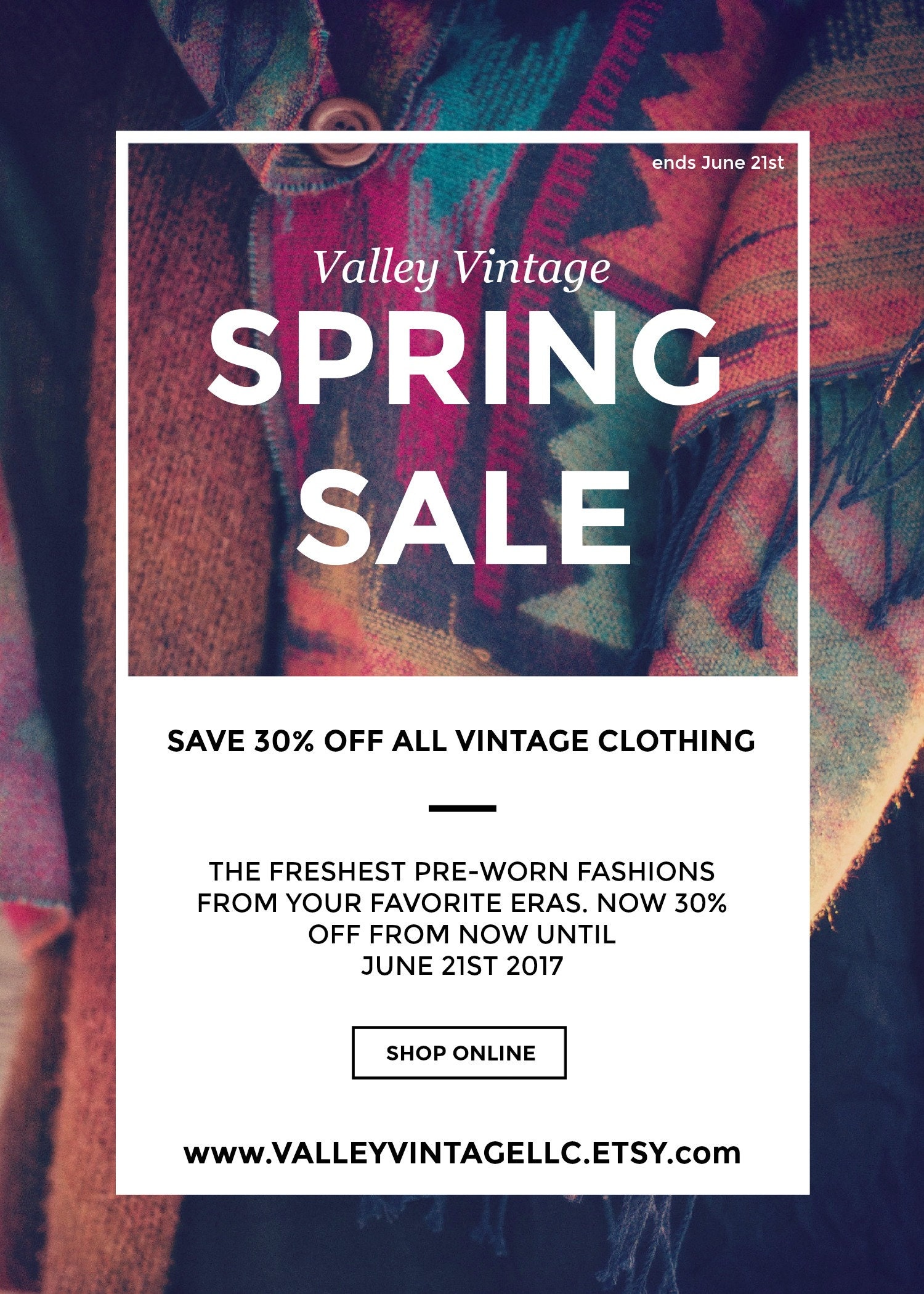 Spring Sale until June 21 2017