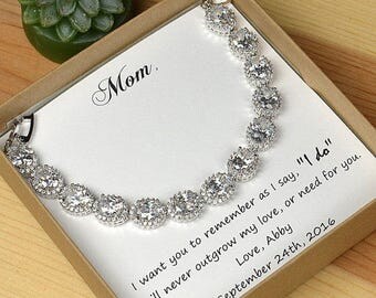 Wedding bracelet,Mother of the Bride Gift, Personalized Bridesmaids Gift,Mother of the Groom Gifts,Bridal Party Gift, Bridal Party Jewelry,