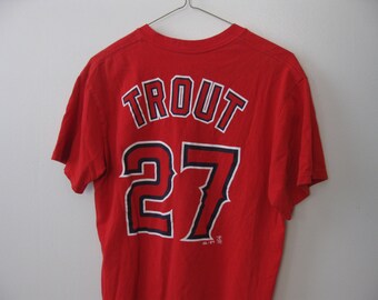 mike trout t shirt jersey